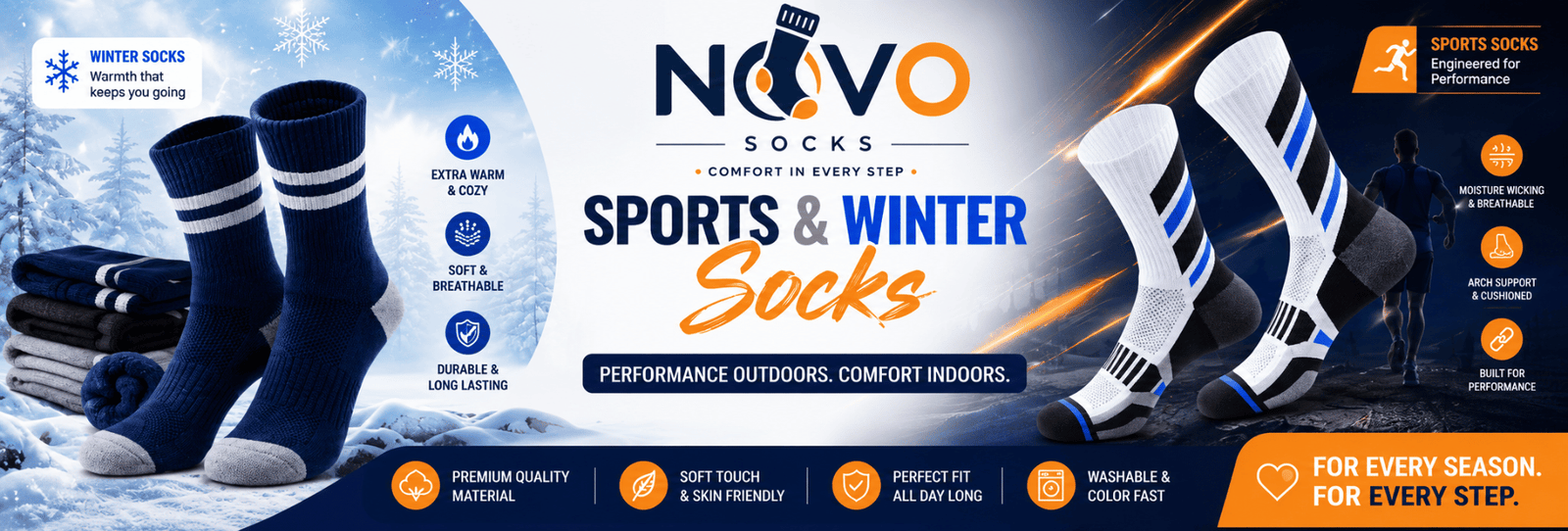Novo Socks banner 4